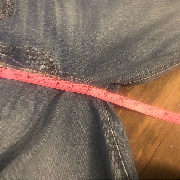 Levi’s Wedgie straight jeans button fly medium wash size 27 - Picture 5 of 13